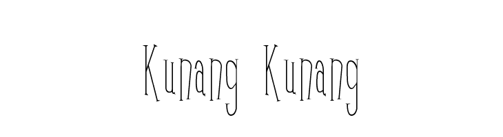 Kunang Kunang Font