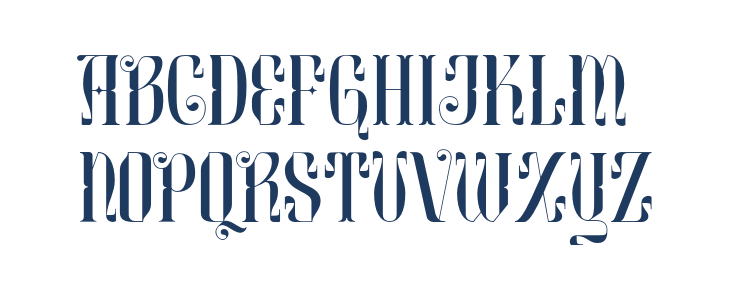 Kundiman Display Lowercase