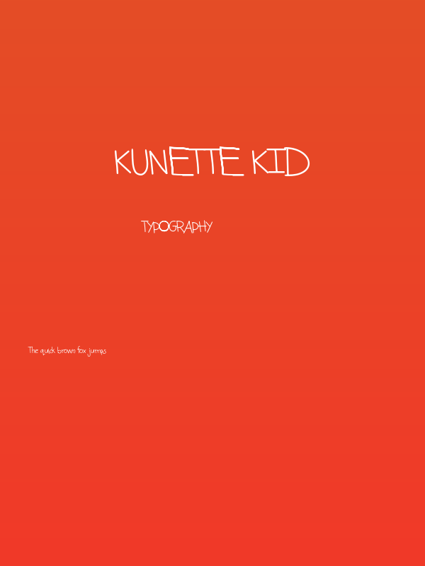 Kunette Kid Poster