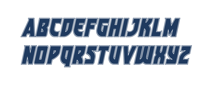 Kung-Fu Master Academy Italic Lowercase