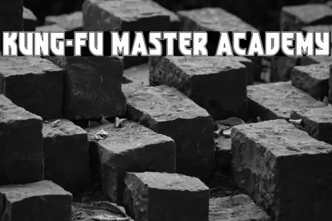 Kung-Fu Master Academy Font examples