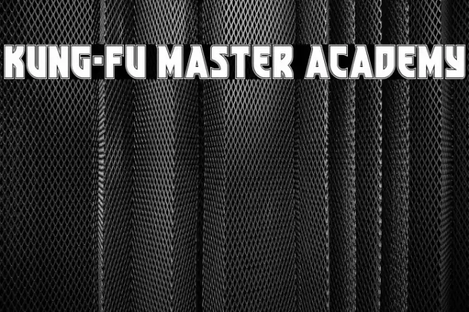 Kung-Fu Master Academy Font examples