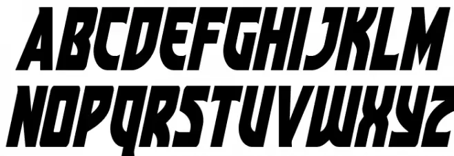 Kung-Fu Master Condensed Ital خط أحرف صغيرة