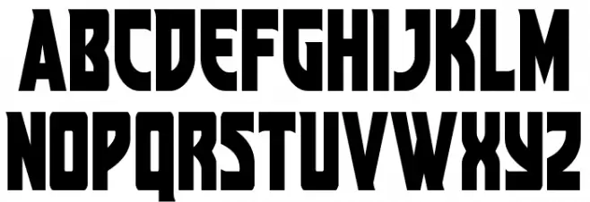 Kung-Fu Master Condensed Polices MAJUSCULES