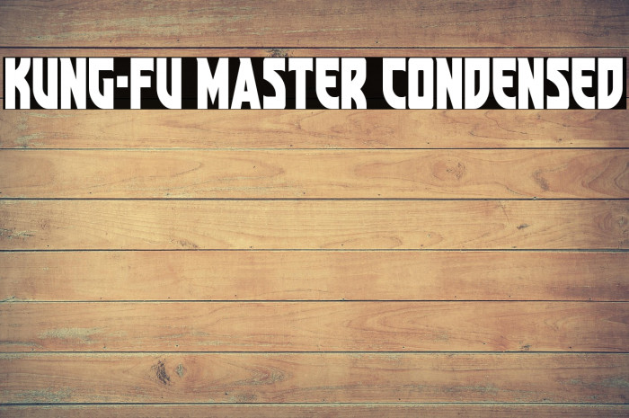 Kung-Fu Master Condensed Example 2