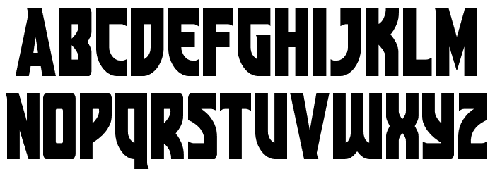 Kung-Fu Master Condensed Font LOWERCASE