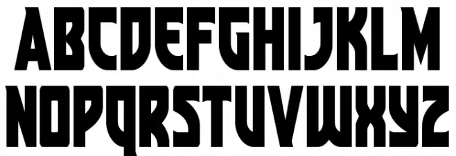 Kung-Fu Master Condensed Schriftart Kleinbuchstaben