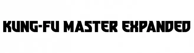 Kung-Fu Master Expanded  les polices de caractères gratuit tlcharger