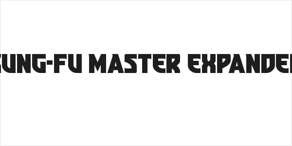 Kung-Fu Master Expanded Logo
