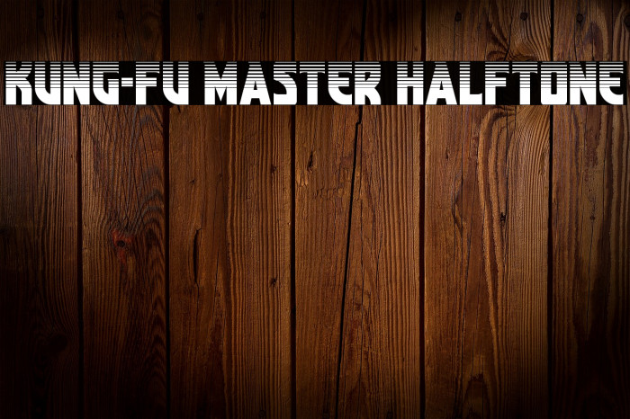 Kung-Fu Master Halftone Example 3