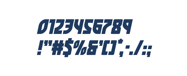 Kung-Fu Master Italic Other Characters