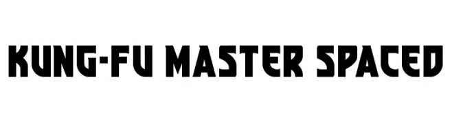 Kung-Fu Master Spaced  नि: शुल्क फ़ॉन्ट्स डाउनलोड