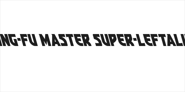 Kung-Fu Master Super-Leftalic Logo