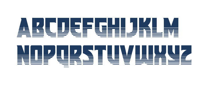 Kung-Fu Master Twotone Lowercase