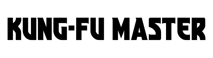 Kung-Fu Master  नि: शुल्क फ़ॉन्ट्स डाउनलोड