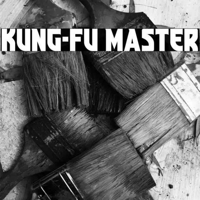 Kung-Fu Master Font examples
