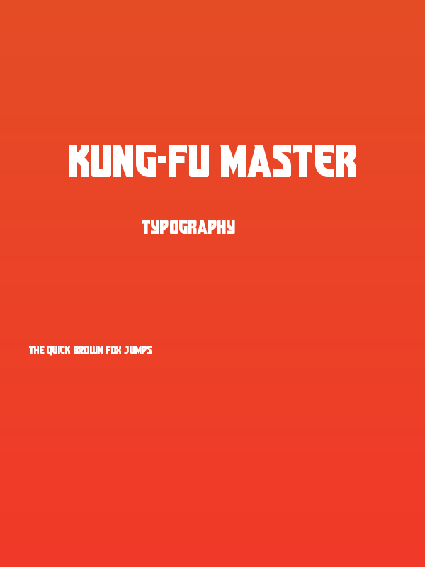 Kung-Fu Master Poster