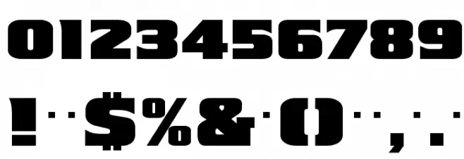 Kung Fu Panda Regular Font OTHER CHARS