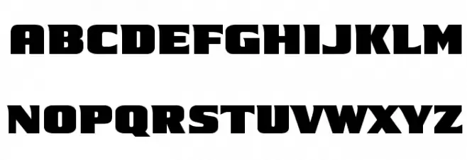 Kung Fu Panda Regular Шрифта ВЕРХНИЙ
