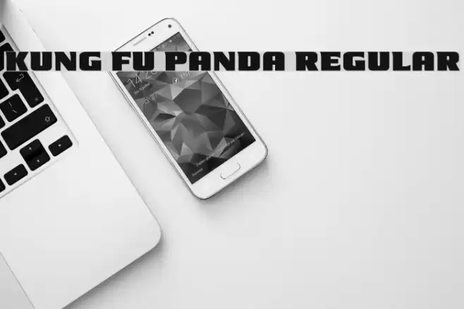 Kung Fu Panda Regular Font examples