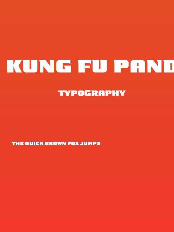 Kung Fu Panda Regular Poster
