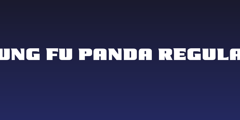 Kung Fu Panda Regular Social Header