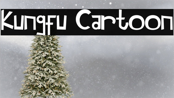 Kungfu Cartoon Font examples