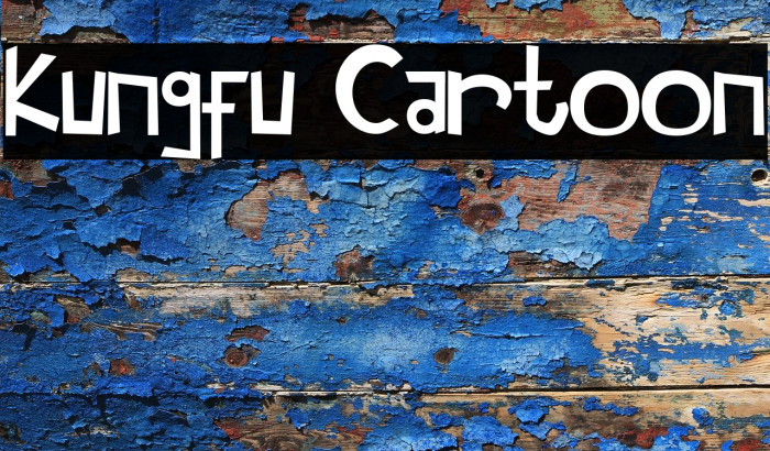 Kungfu Cartoon Font examples