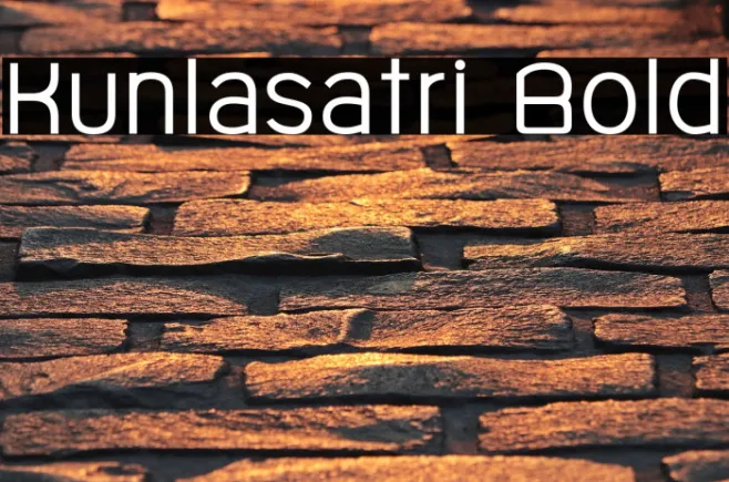 Kunlasatri Bold Example 1