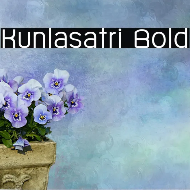 Kunlasatri Bold Example 2