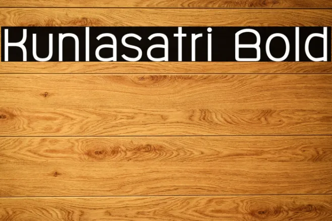 Kunlasatri Bold Example 3