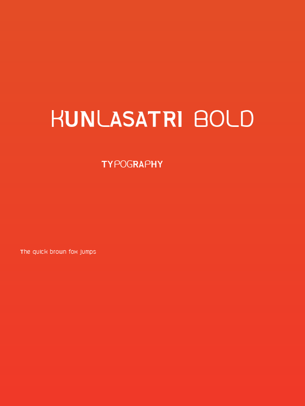 Kunlasatri Bold Poster