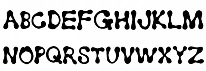 Kunyulla Black Font Litere mari