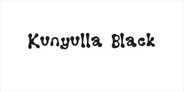 Kunyulla Black Logo