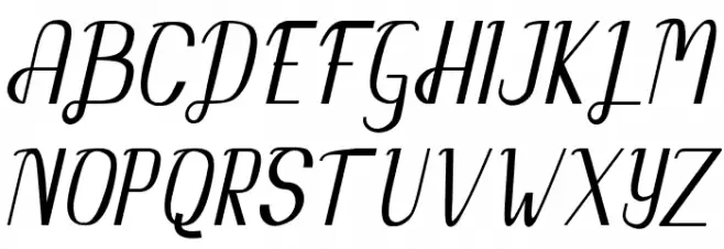 Kupika Font UPPERCASE