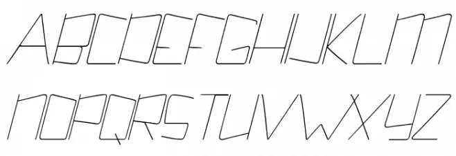 Kuppel Condensed Thin Italic Шрифта ВЕРХНИЙ