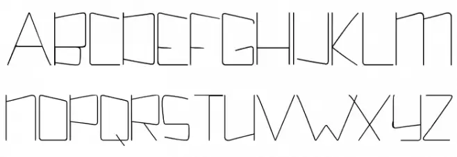 Kuppel Condensed Thin Polices MAJUSCULES