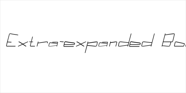 Kuppel Extra-expanded Bold Italic Logo