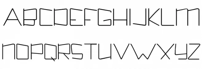 Kuppel Extra-expanded Bold Шрифта ВЕРХНИЙ