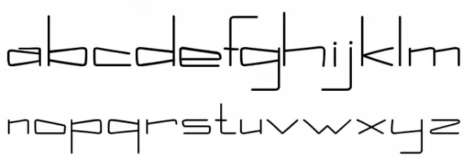 Kuppel Extra-expanded Bold फ़ॉन्ट लोअरकेस