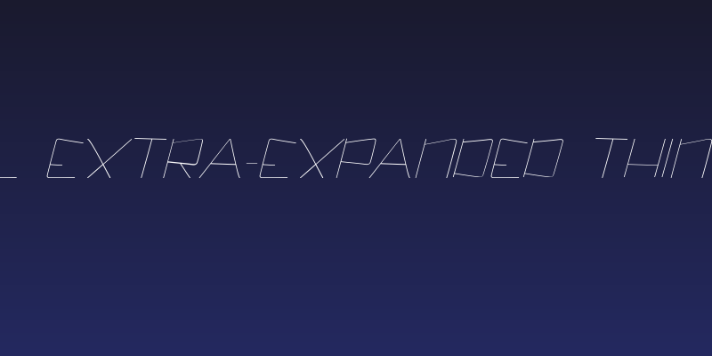 Kuppel Extra-expanded Thin Italic Social Header