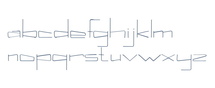 Kuppel Extra-expanded Thin Lowercase