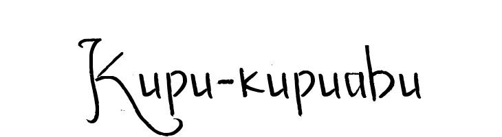 Kupu-kupuabu Font