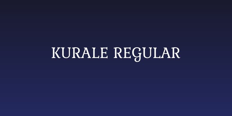 Kurale Regular Social Header