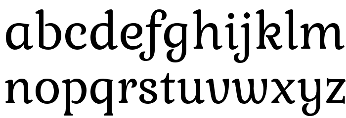 Kurale Regular Font LOWERCASE