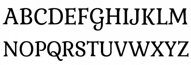 Kurale Шрифта ВЕРХНИЙ