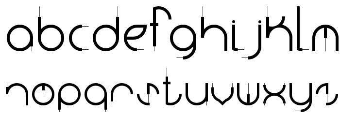 Kurba Font LOWERCASE