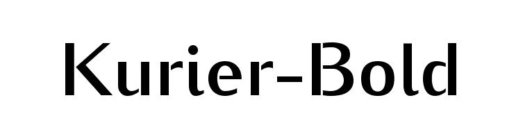 Kurier-Bold  Free Fonts Download