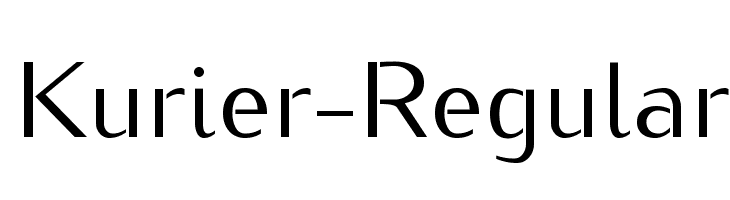 Kurier-Regular Font