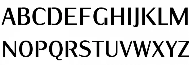 KurierCond-Bold Schriftart Groß